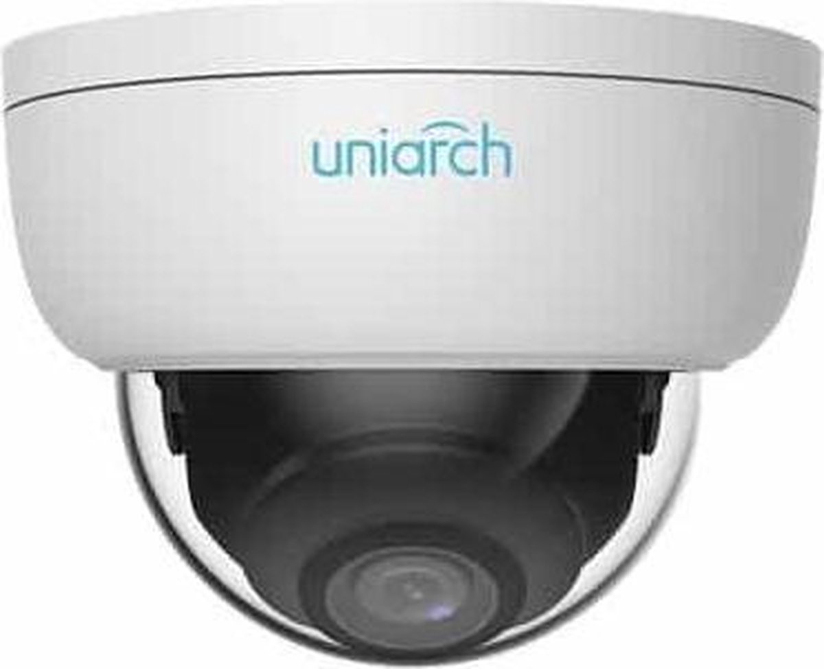 Uniarch IPC-D112-PF28 Full HD 2MP buiten dome camera met 30m Smart IR, WDR, PoE - Beveiligingscamera IP camera bewakingscamera camerabewaking veiligheidscamera beveiliging netwerk camera webcam