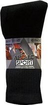 Apollo - Sportsokken - 39/42 - 10-Pack - Uniseks - Mannen - Vrouwen - Uniseks - Mannen - Vrouwen - Zwart