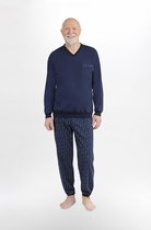 Martel Karol - pyjama marineblauw-100% katoen M