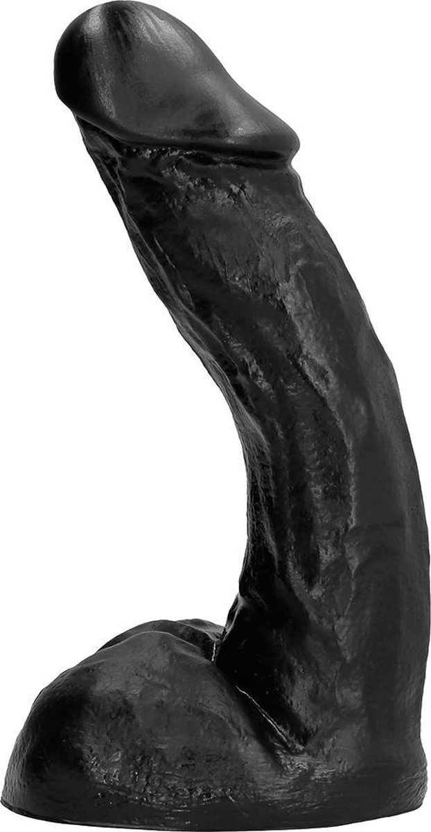 Goedkoopste All Black Klassieke Dildo 23 x 5 cm - zwart
