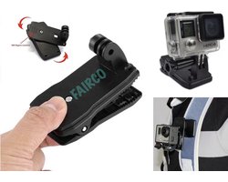 360 Graden Quick Release Rotary Rugzak Hoed Clip Snelle Klem Voor Actie Camera / GoPro / Rugzak