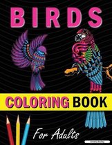 Amazing Birds Adult Coloring Book