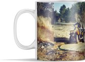 Mok - Quad - Race - Zand - 350 ml - Beker