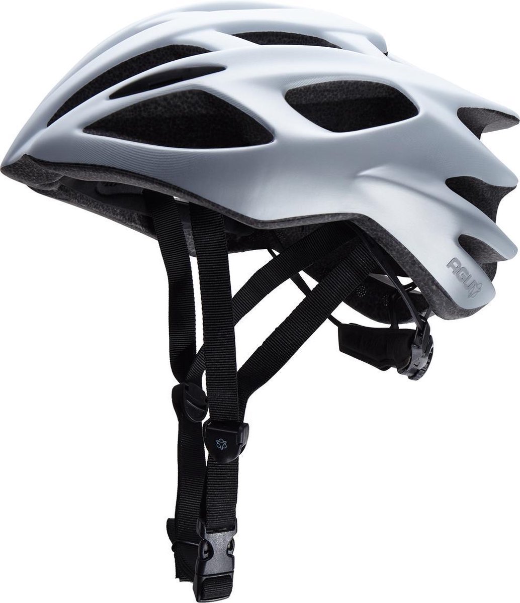 AGU Strato Fietshelm - Wit - L/XL