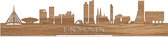 Standing Skyline Eindhoven Eikenhout - 60 cm - Woondecoratie design - Decoratie om neer te zetten - WoodWideCities