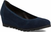 Jana Dames Pumps 8-8-22363-27 805 blauw H-breedte Maat: 36 EU