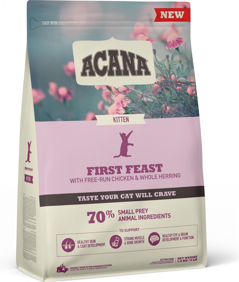 Acana Kitten First Feast 1.8 kg. | 1.8 kilogram