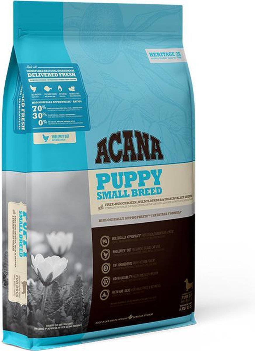 Acana HERITAGE Puppy Small Breed 6 kg. | 6 kilogram
