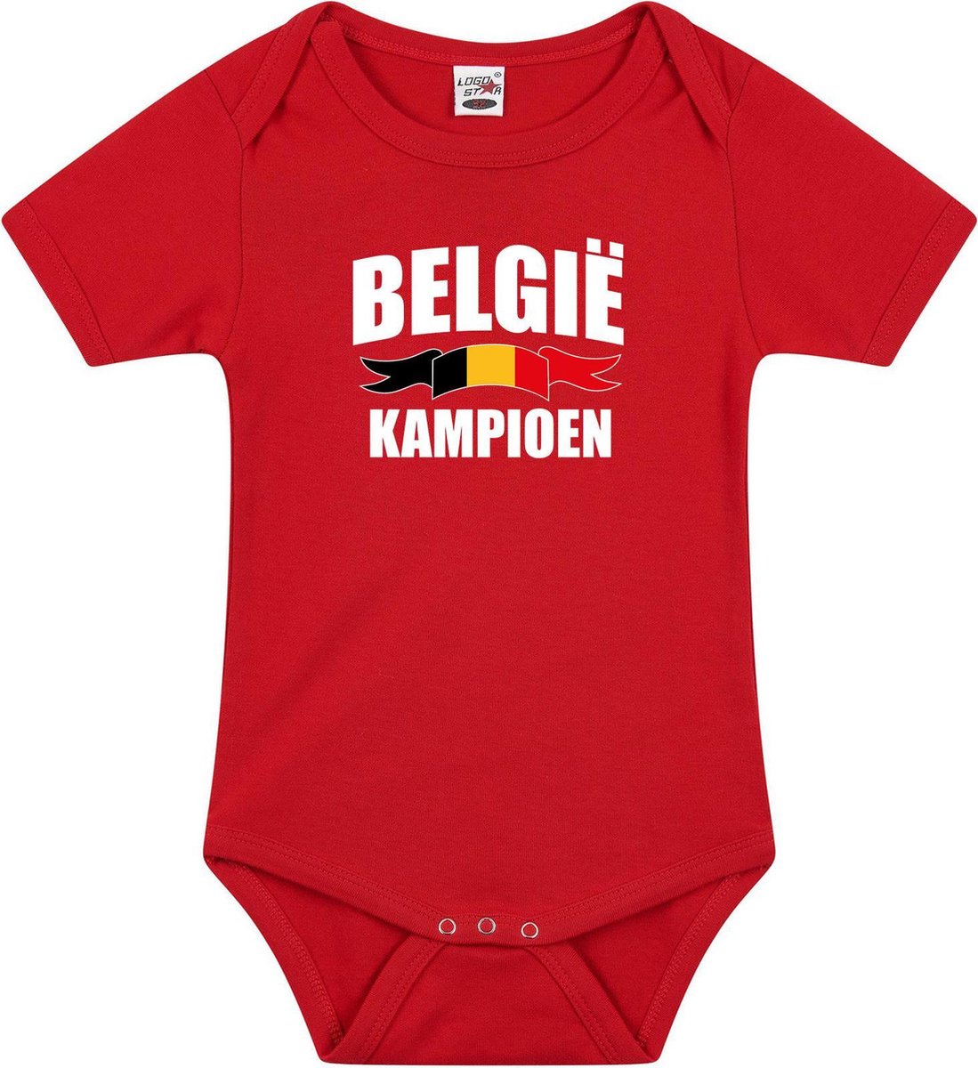 Belgie kampioen fan rompertje rood jongens en meisjes - kraamcadeau -  babykleding -... | bol.com