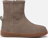 Muyters Enkellaarsjes taupe Suede - Dames - Maat 29