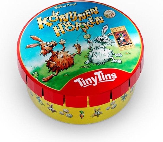 Tiny Tins: Konijnenhokken (los) Dobbelspel - 999 Games