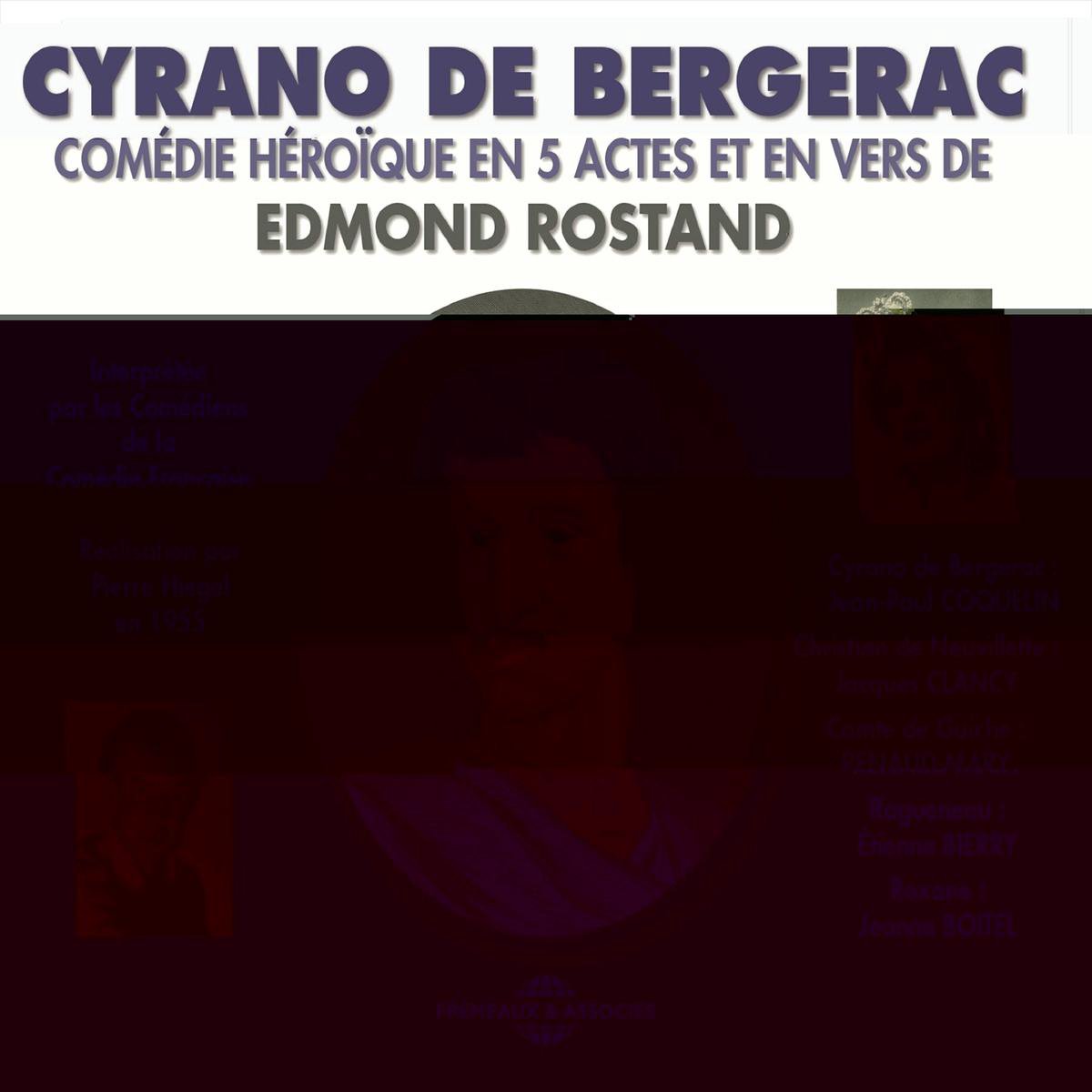 Cyrano de Bergerac. Comédie Française, 1955, Edmond Rostand | 3561302857268  | Livres | bol.com