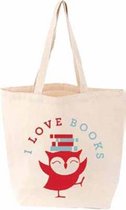 I Love Books Littlelit Tote Bag