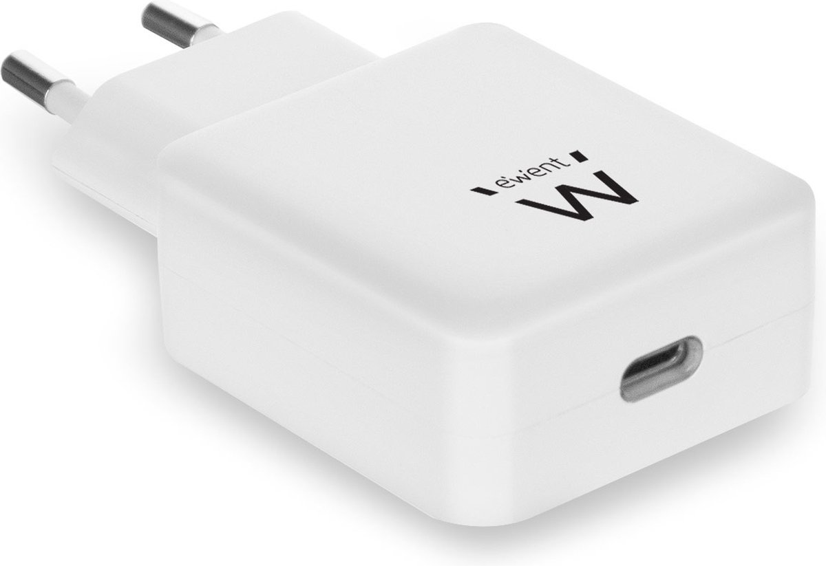 Ewent EW1315 - Netspanningsadapter - 18 Watt - 3 A (USB-C)