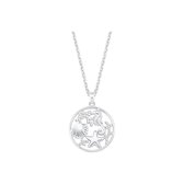 Favs Dames Ketting 925 sterling zilveren zirconia One Size 87945839