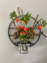 Wanddecoratie voor Planten en Kaarsen - Plantenbak - Bloempothouder - 50x25 cm