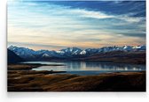 Walljar - Winter Alps - Muurdecoratie - Poster