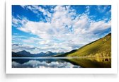 Walljar - Green Lake - Muurdecoratie - Poster