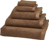 Handdoek (afm 55x100cm) set/3 OSLO kleur Cinnamon-804