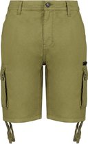 DEELUXE Relaxed Fit Cargo Bermuda Short FOSTER Olive