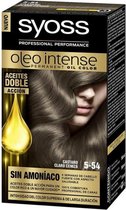 Permanente Kleur Olio Intense Syoss Nº 5,54 Lichtbruin Grijs