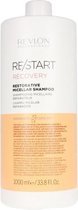 Vochtinbrengende Shampoo Re-Start Recovery Restorative Micellar Revlon (1000 ml)