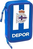 Pennenzak R. C. Deportivo de La Coruña Blauw Wit (28 pcs)