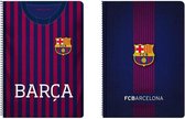 Boek over Ringen F.C. Barcelona Blauw A4