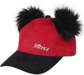 Hoed Mickey Mouse Rood Zwart (56 cm)
