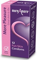 Condooms Fun Skin (12 pcs) MoreAmore 41330
