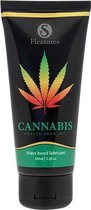 Glijmiddel op waterbasis S Pleasures Cannabis (100 ml)
