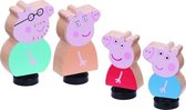 Figuren Bandai Peppa Pig Hout 4 pcs (15,5 x 9 x 4 cm)