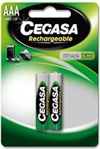 Oplaadbare Batterijen Cegasa HR03 800 mAh (2 uds)
