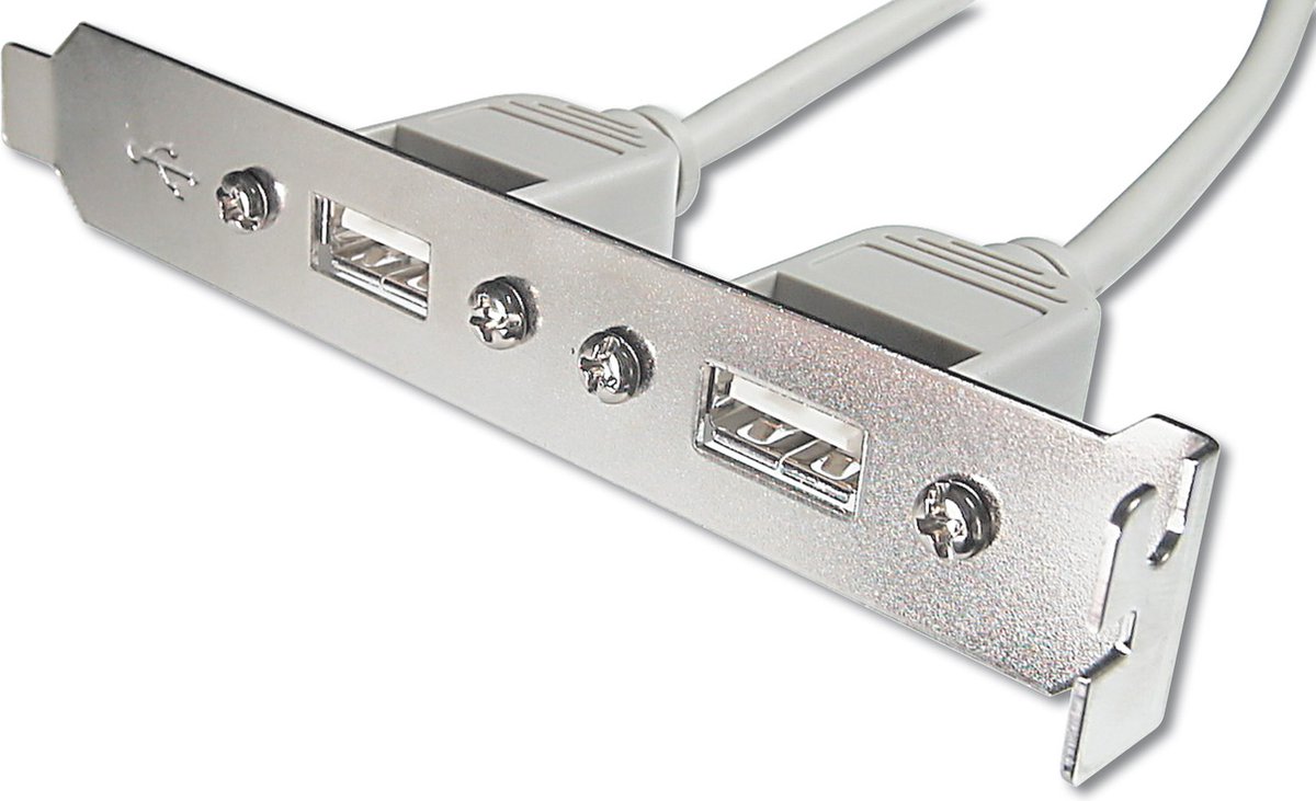 Assmann Electronics USB Beugelkabel - 2 x 5pin IDC