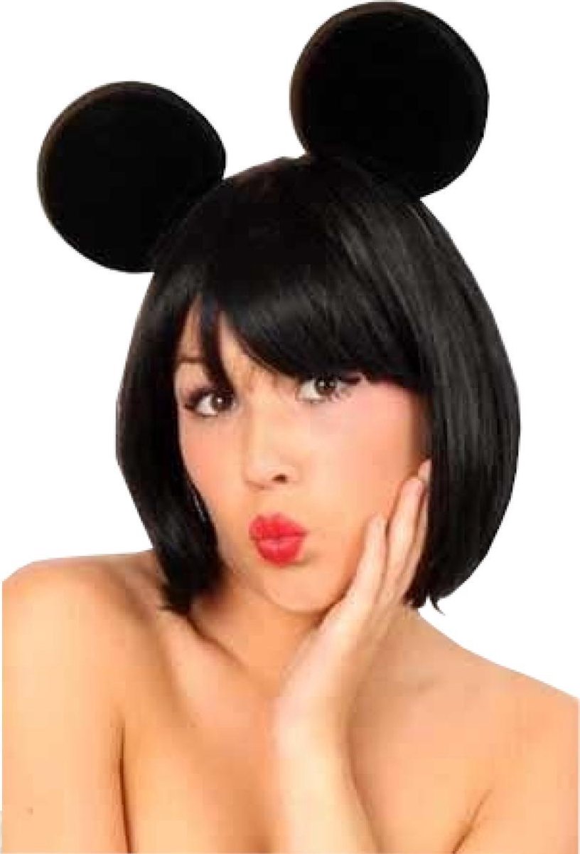 Nationaal volkslied vuurwerk Ik heb een Engelse les Disney's Mickey Mouse oren - zwart | bol.com