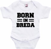 Born in Breda tekst baby rompertje wit jongens en meisjes - Kraamcadeau - Breda geboren cadeau 56 (1-2 maanden)