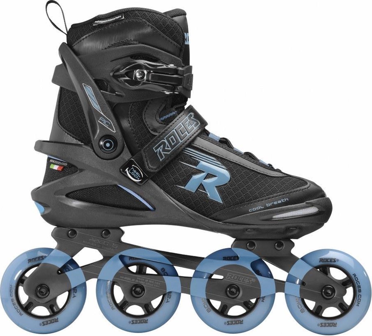 Roces Inlineskates Pic Tif Polypropyleen 82a Abec-5 Zwart Maat 38