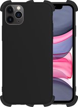 Hoes voor iPhone 11 Pro Hoesje Shock Proof Case - Hoes voor iPhone 11 Pro Hoes Siliconen Cover - Zwart