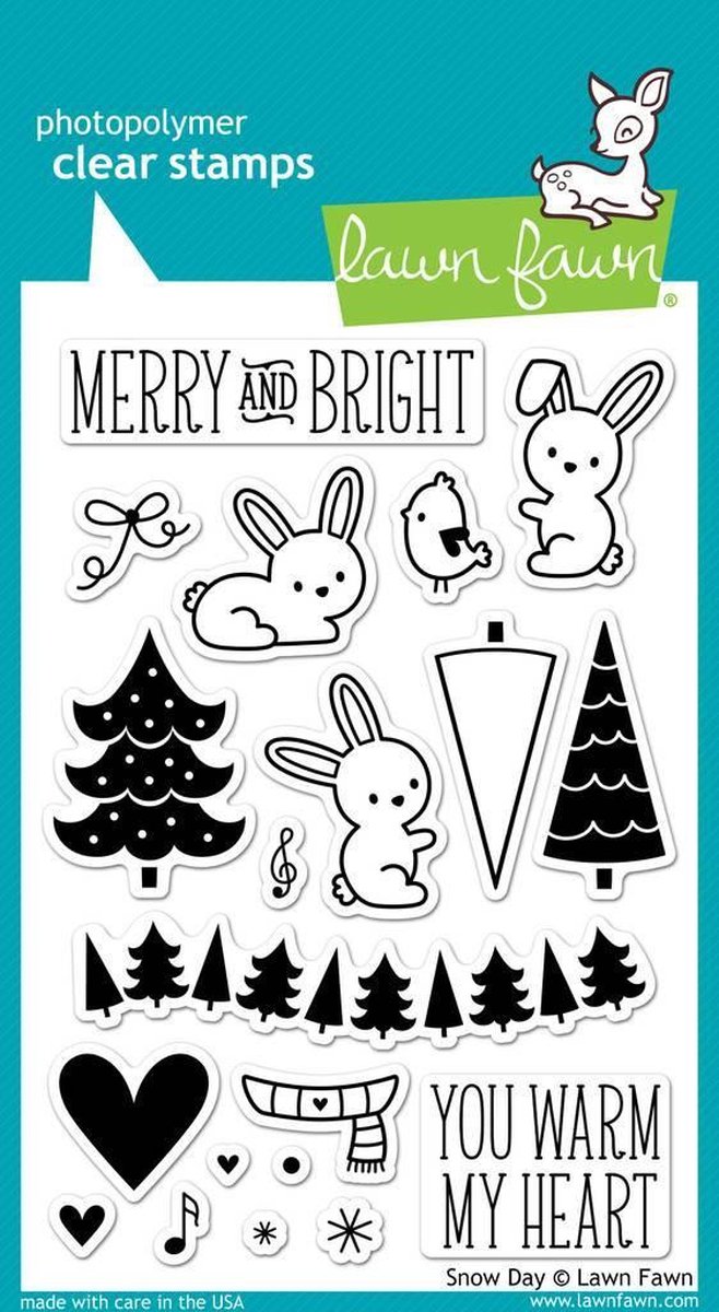 Snow Day Clear Stamps (LF723)