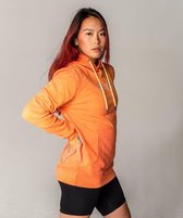 SEA'SONS - Hoodie Dames/Heren - Kleurveranderend - Tie-Dye - Oranje/Geel - Maat XL