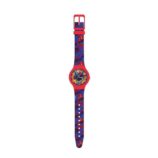 Marvel Horloge Spider-man Jongens Siliconen Rood/blauw