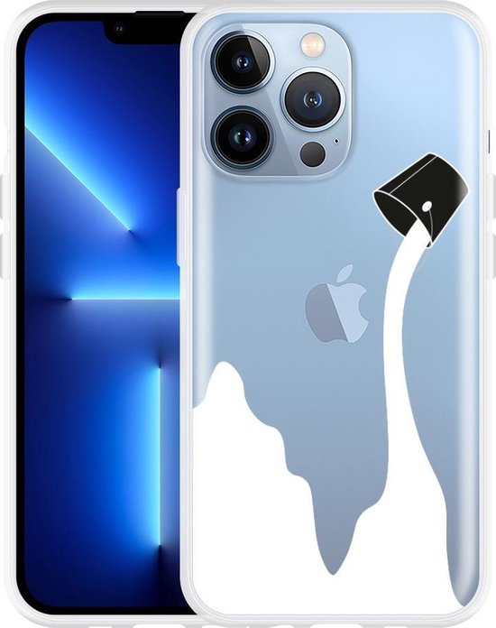 Hoesje geschikt voor iPhone 13 Pro Paint Bucket bol