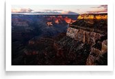 Walljar - Canyon Landschap - Muurdecoratie - Poster