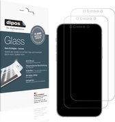 dipos I 2x Pantserfolie mat compatibel met Apple iPhone 13 Pro Max Beschermfolie 9H screen-protector