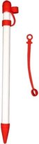 2 STUKS 3 In 1 Anti-verloren Pen Cap + Anti-verloren Conversie Kabel + Pen Tip Beschermhoes Set Voor Apple Potlood (Rood)