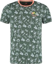 New Zealand Auckland T-shirt Ngamatapouri 21dn710 Lizard Green 1750 Mannen Maat - M