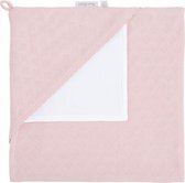 Couverture Baby's Only Wrap chenille Reef - Pink Misty - 75x75 cm