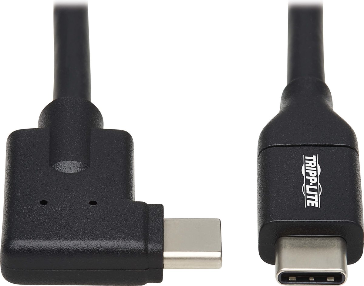 Tripp Lite U420-02M-RA USB-kabel 2 m USB 3.2 Gen 1 (3.1 Gen 1) USB C Zwart