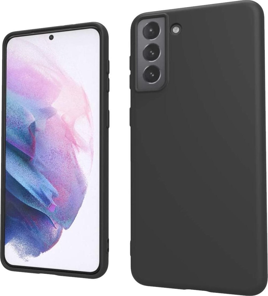 Soft Backcover Hoesje Geschikt voor: Samsung Galaxy M31s - Silicone - Zwart