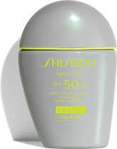 Crème Make-up Basis Sports BB Shiseido SPf 50+ Very Dark (30 ml)